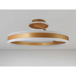   LED dizájn mennyezeti lámpa 86W 6880lm 3000K-6500K dimmelhető IP20 fém akril - TA1307/G