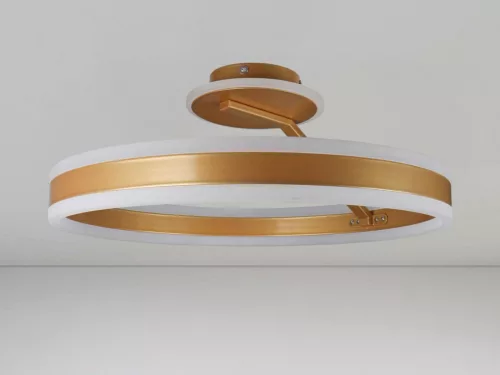 LED dizájn mennyezeti lámpa 86W 6880lm 3000K-6500K dimmelhető IP20 fém akril - TA1307/G