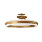 LED dizájn mennyezeti lámpa 86W 6880lm 3000K-6500K dimmelhető IP20 fém akril - TA1307/G