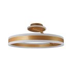 LED dizájn mennyezeti lámpa 86W 6880lm 3000K-6500K dimmelhető IP20 fém akril - TA1307/G