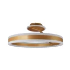 LED dizájn mennyezeti lámpa 86W 6880lm 3000K-6500K dimmelhető IP20 fém akril - TA1307/G