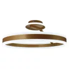 LED dizájn mennyezeti lámpa 86W 6880lm 3000K-6500K dimmelhető IP20 fém akril - TA1307/G