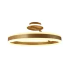 LED dizájn mennyezeti lámpa 86W 6880lm 3000K-6500K dimmelhető IP20 fém akril - TA1307/G