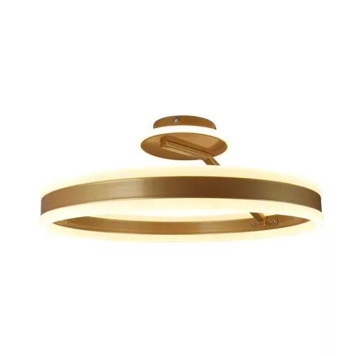 LED dizájn mennyezeti lámpa 86W 6880lm 3000K-6500K dimmelhető IP20 fém akril - TA1307/G