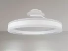 LED dizájn mennyezeti lámpa 86W dimmelhető 6880lm 3000K-6500K IP20 fém akril - TA1307/W