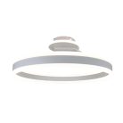 LED dizájn mennyezeti lámpa 86W dimmelhető 6880lm 3000K-6500K IP20 fém akril - TA1307/W