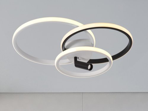 LED mennyezeti lámpa 80W, 5200lm, 3000K-6500K, dimmelhető, IP20, 500x490x50 mm - TA1310/WB