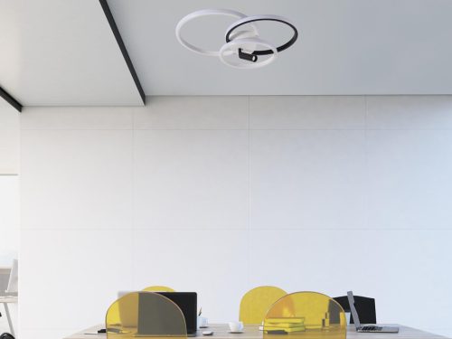 LED mennyezeti lámpa 80W, 5200lm, 3000K-6500K, dimmelhető, IP20, 500x490x50 mm - TA1310/WB