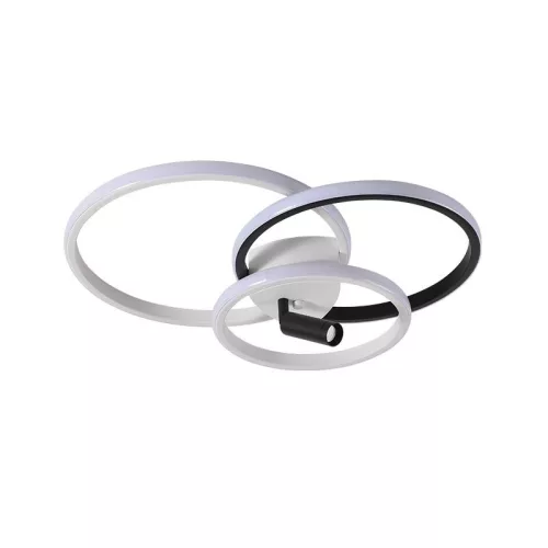 LED mennyezeti lámpa 80W, 5200lm, 3000K-6500K, dimmelhető, IP20, 500x490x50 mm - TA1310/WB