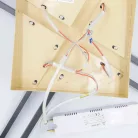 LED mennyezeti lámpa 115W, 6000lm, 3000K-6500K, dimmelhető, IP20, 550x550x90 mm - TA1312/BW