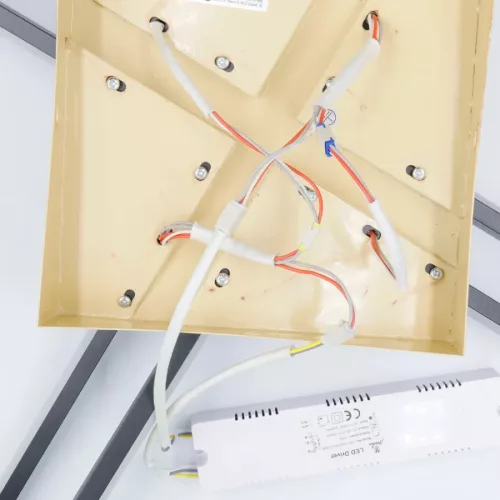 LED mennyezeti lámpa 115W, 6000lm, 3000K-6500K, dimmelhető, IP20, 550x550x90 mm - TA1312/BW