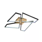 LED mennyezeti lámpa 115W, 6000lm, 3000K-6500K, dimmelhető, IP20, 550x550x90 mm - TA1312/BW