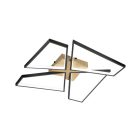 LED mennyezeti lámpa 115W, 6000lm, 3000K-6500K, dimmelhető, IP20, 550x550x90 mm - TA1312/BW