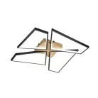 LED mennyezeti lámpa 115W, 6000lm, 3000K-6500K, dimmelhető, IP20, 550x550x90 mm - TA1312/BW