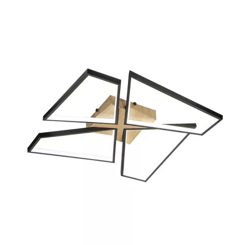 LED mennyezeti lámpa 115W, 6000lm, 3000K-6500K, dimmelhető, IP20, 550x550x90 mm - TA1312/BW