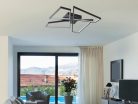 LED mennyezeti lámpa 115W, 6000lm, 3000K-6500K, dimmelhető, IP20, 550x550x90 mm - TA1312/B