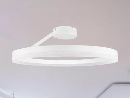 LED mennyezeti lámpa 40W, 2800lm, 3000K-6500K, dimmelhető, IP20, 499x170 mm - TA1313/W
