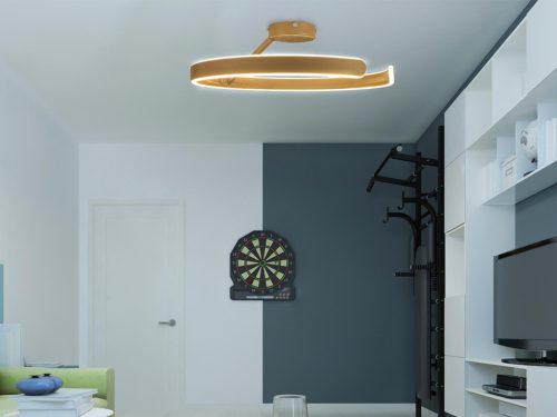 LED mennyezeti lámpa + távvezérlő 72W - TA1314/G