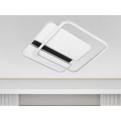   LED dizájn mennyezeti lámpa 95W, 4800Lm, 3000K-6500K, IP20 - TA1318/WB