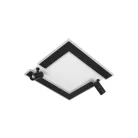 LED dizájn mennyezeti lámpa 80W, 4500Lm, 3000K-6500K, IP20 - TA1319/WB