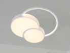 LED dizájn mennyezeti lámpa 60W, 4900Lm, 3000K-6500K, IP20 - TA1320/W