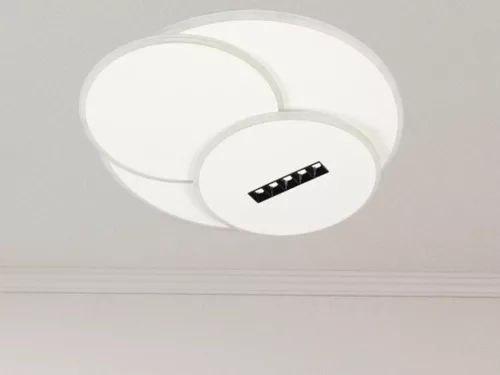 LED dizájn mennyezeti lámpa 90W, 7000Lm, 3000K-6500K, IP20 - TA1322/W