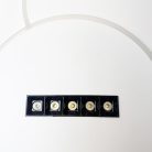 LED dizájn mennyezeti lámpa 90W, 7000Lm, 3000K-6500K, IP20 - TA1322/W