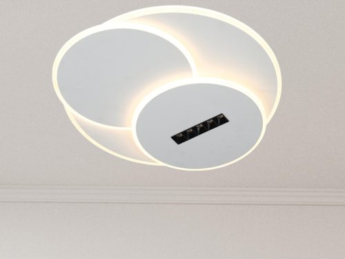 LED dizájn mennyezeti lámpa 90W, 7000Lm, 3000K-6500K, IP20 - TA1322/W