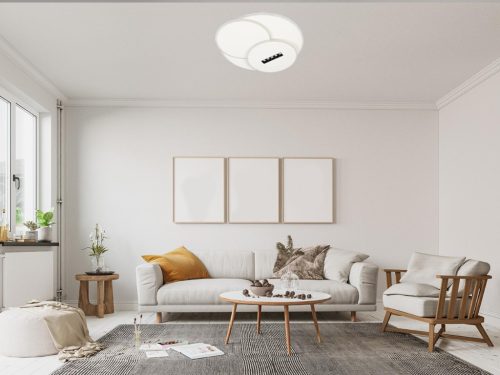 LED dizájn mennyezeti lámpa 90W, 7000Lm, 3000K-6500K, IP20 - TA1322/W