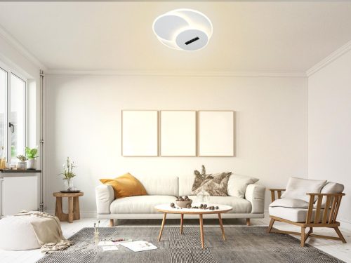 LED dizájn mennyezeti lámpa 90W, 7000Lm, 3000K-6500K, IP20 - TA1322/W