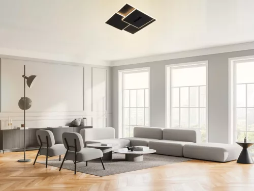 LED dizájn mennyezeti lámpa 95W, 5200Lm, 3000K-6500K, IP20 - TA1323/B