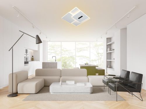 LED dizájn mennyezeti lámpa 95W, 9000Lm, 3000K-6500K, IP20 - TA1323/W