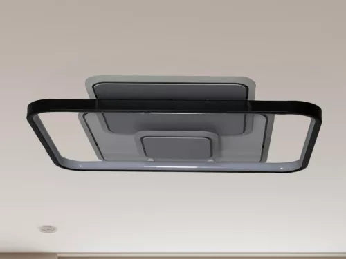 LED dizájn mennyezeti lámpa 110W, 6100Lm, 3000K-6500K, IP20 - TA1324/WB