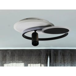   LED mennyezeti lámpa 65W, 4600 lm, 3000K–6500K, dimmelhető, IP20, fém-akril-szilikon kör - TA1326/WB