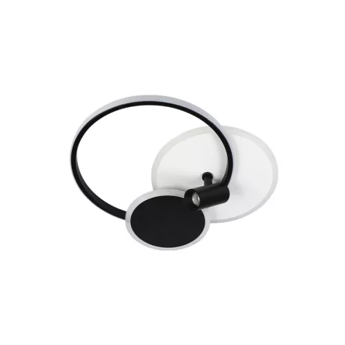 LED mennyezeti lámpa 65W, 4600 lm, 3000K–6500K, dimmelhető, IP20, fém-akril-szilikon kör - TA1326/WB