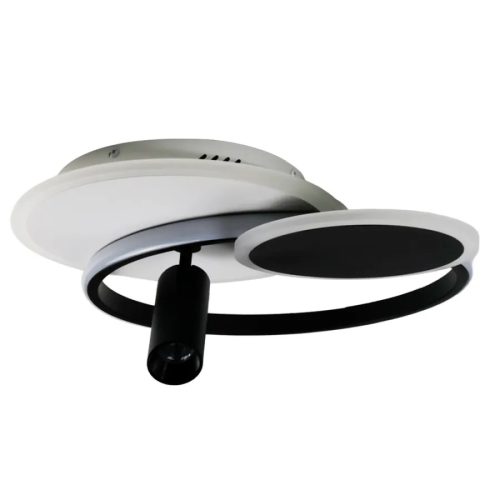 LED mennyezeti lámpa 65W, 4600 lm, 3000K–6500K, dimmelhető, IP20, fém-akril-szilikon kör - TA1326/WB