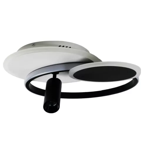 LED mennyezeti lámpa 65W, 4600 lm, 3000K–6500K, dimmelhető, IP20, fém-akril-szilikon kör - TA1326/WB