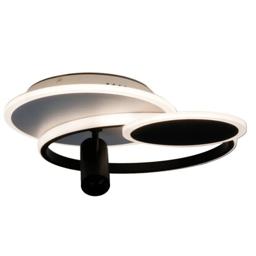 LED mennyezeti lámpa 65W, 4600 lm, 3000K–6500K, dimmelhető, IP20, fém-akril-szilikon kör - TA1326/WB