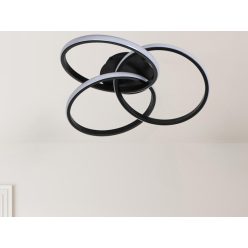   LED mennyezeti lámpa 70W, 3000-6500K, 3000 lm dimmelhető, IP20, fém-szilikon kör - TA1328/B