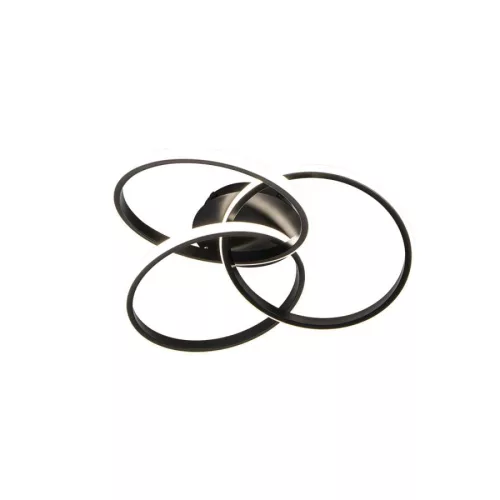 LED mennyezeti lámpa 70W, 3000-6500K, 3000 lm dimmelhető, IP20, fém-szilikon kör - TA1328/B