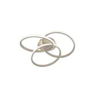 LED mennyezeti lámpa 70W, 5000 lm, 3000K–6500K, dimmelhető, IP20, fém-szilikon kör - TA1328/W