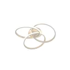 LED mennyezeti lámpa 70W, 5000 lm, 3000K–6500K, dimmelhető, IP20, fém-szilikon kör - TA1328/W