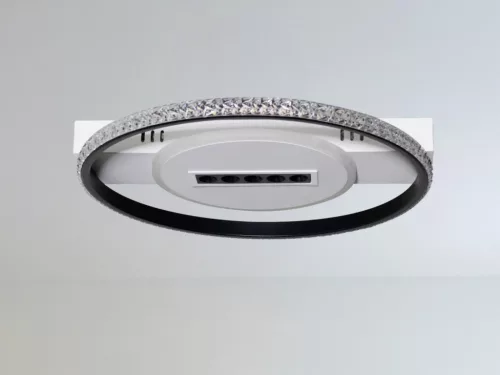 LED mennyezeti lámpa 60W, 4500 lm, 3000K–6500K, IP20, fém-akril kör - TA1330/WB
