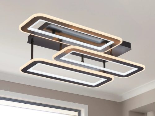 LED mennyezeti lámpa 90W, 6000 lm, 3000K–6500K, IP20, fém-akril - TA1338/B
