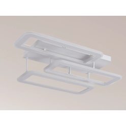  LED mennyezeti lámpa 90W, 8500 lm, 3000K–6500K, IP20, fém-akril - TA1338/W
