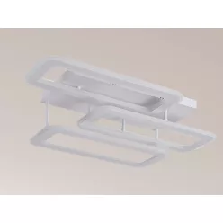   LED mennyezeti lámpa 90W, 8500 lm, 3000K–6500K, IP20, fém-akril - TA1338/W