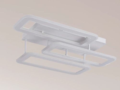 LED mennyezeti lámpa 90W, 8500 lm, 3000K–6500K, IP20, fém-akril - TA1338/W