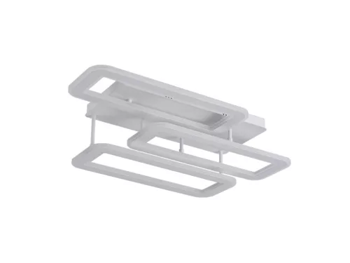 LED mennyezeti lámpa 90W, 8500 lm, 3000K–6500K, IP20, fém-akril - TA1338/W