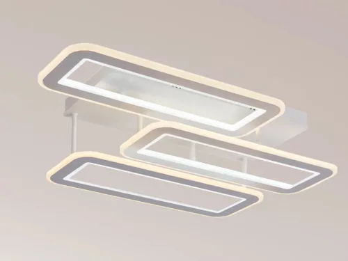 LED mennyezeti lámpa 90W, 8500 lm, 3000K–6500K, IP20, fém-akril - TA1338/W