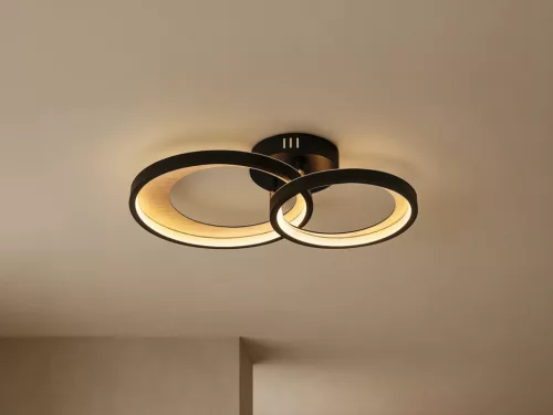 LED kör mennyezeti lámpa 35W 440x290x90 mm 3000K-6500K IP20 - TA1339/B